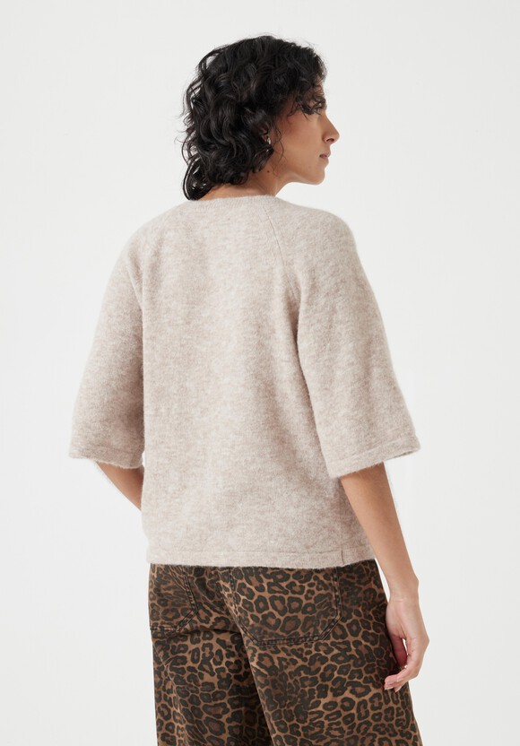 Lucia Knitted Crew Neck T-shirt
