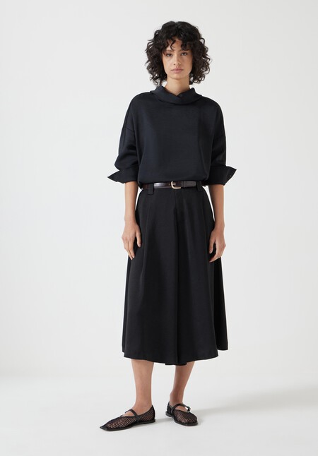 Long Sleeve Cowl Neck Top