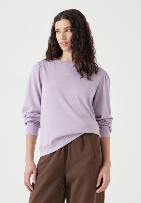 Emily Puff Sleeve Jersey Top