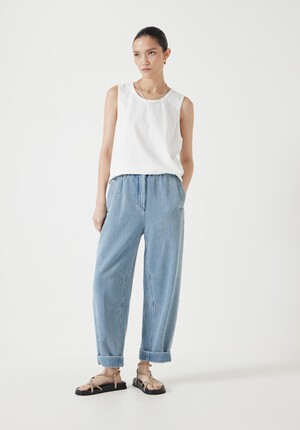 Supersoft Denim Jack Barrel Leg Jeans