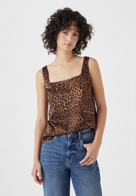 Square Neckline Tank Top