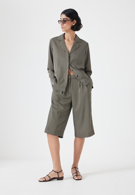 Revere Collar Long Sleeve Shirt