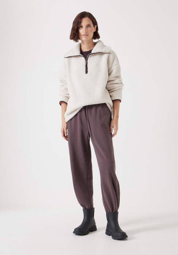 Borg Half Zip Sweatshirt