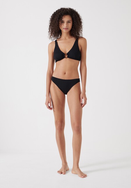 Cally Classic Crinkle Bikini Bottoms