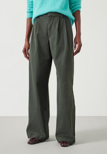 Lya Cotton Chino Trouser