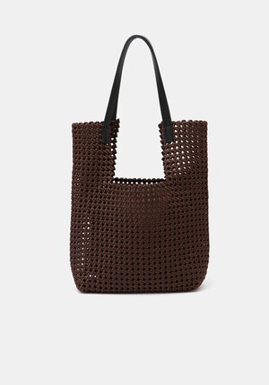 Satin Weave Tote Bag