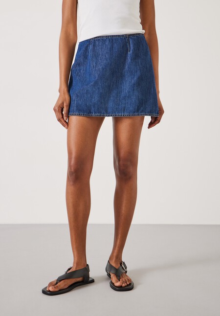 Madeline Denim Mini Skort