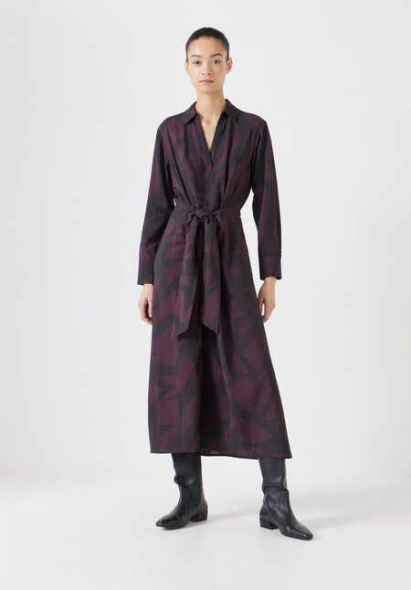 Maya Air Flow Front Tie Maxi Dress