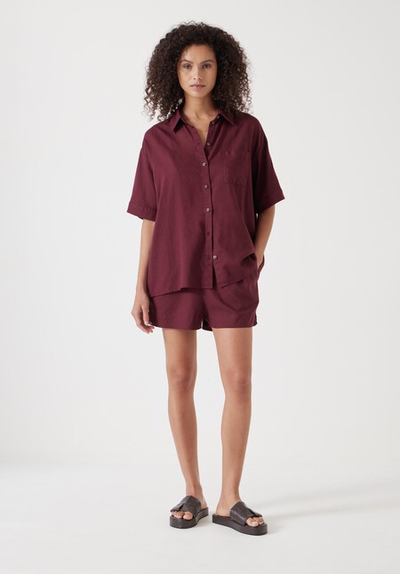 Lana Linen Blend Shirt