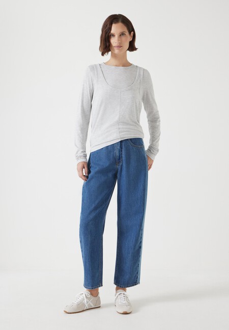 Double Layer Long Sleeve Top