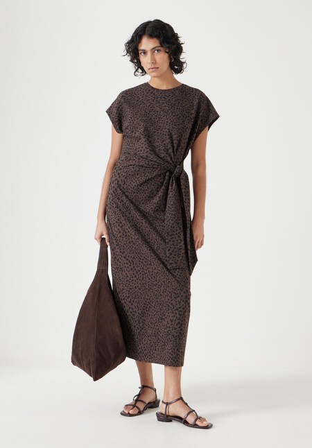 Trinny Stretch Jersey Midi Dress