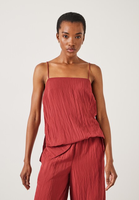 Ari Long Crinkle Cami