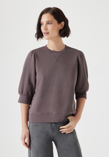 Puff Sleeve Sweatshirt